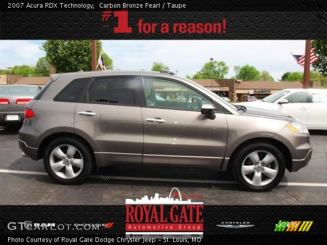 2007 Acura RDX Technology in Carbon Bronze Pearl