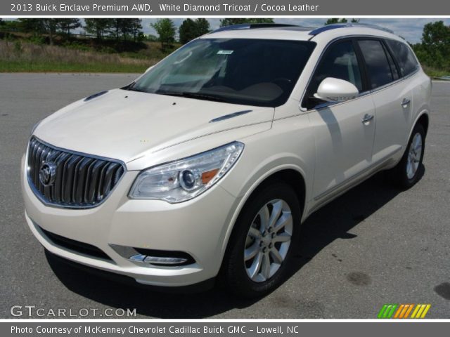 2013 Buick Enclave Premium AWD in White Diamond Tricoat