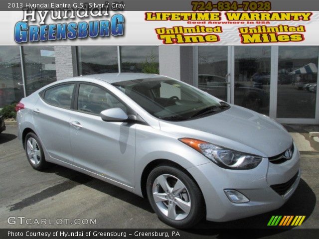 2013 Hyundai Elantra GLS in Silver