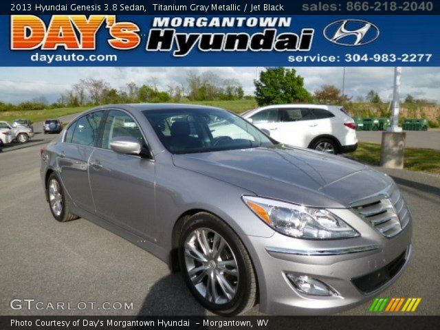2013 Hyundai Genesis 3.8 Sedan in Titanium Gray Metallic