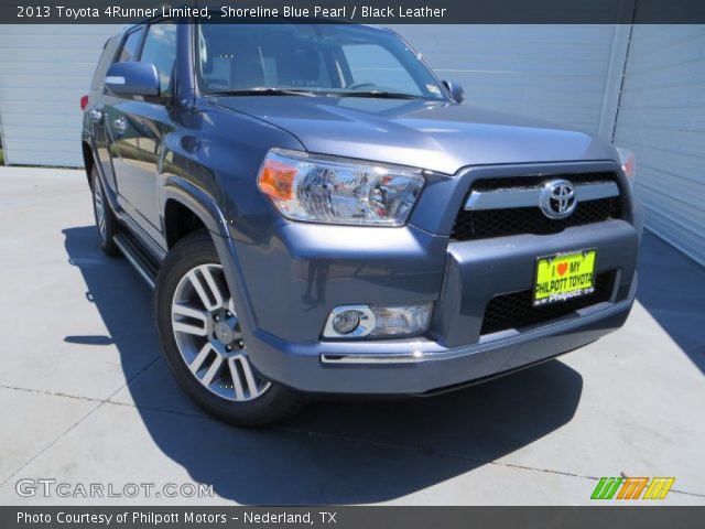 2013 Toyota 4Runner Limited in Shoreline Blue Pearl