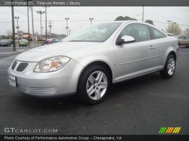 2008 Pontiac G5  in Titanium Metallic