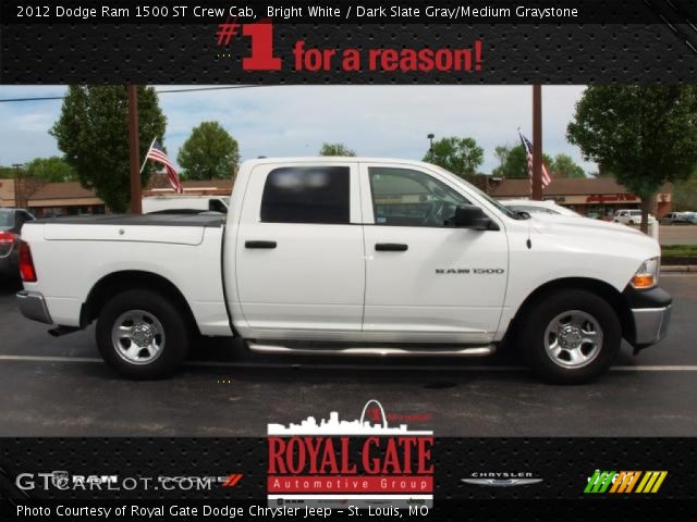 2012 Dodge Ram 1500 ST Crew Cab in Bright White