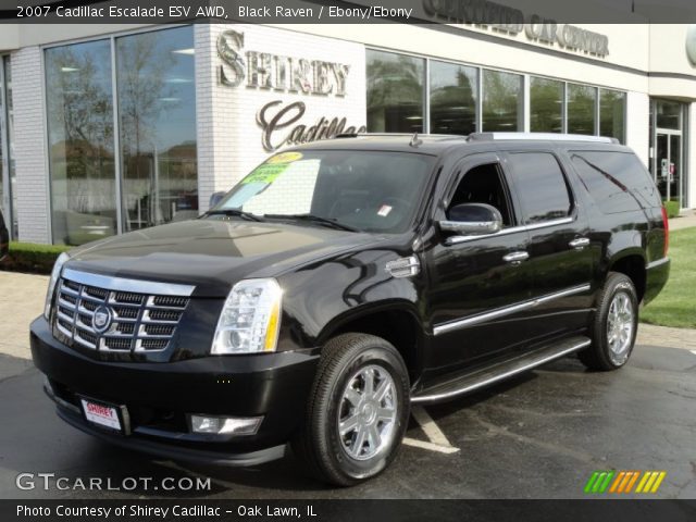 2007 Cadillac Escalade ESV AWD in Black Raven