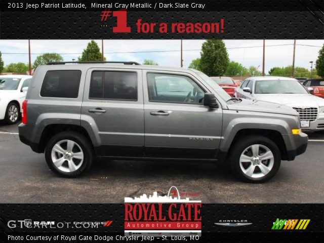 2013 Jeep Patriot Latitude in Mineral Gray Metallic