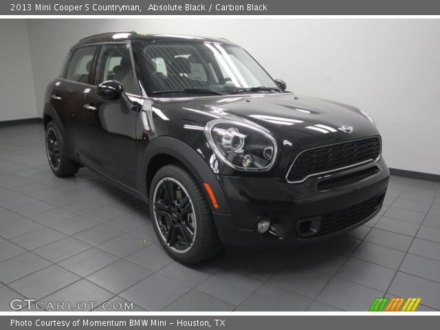 2013 Mini Cooper S Countryman in Absolute Black