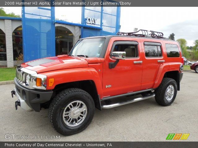 2008 Hummer H3 Alpha in Solar Flare Metallic