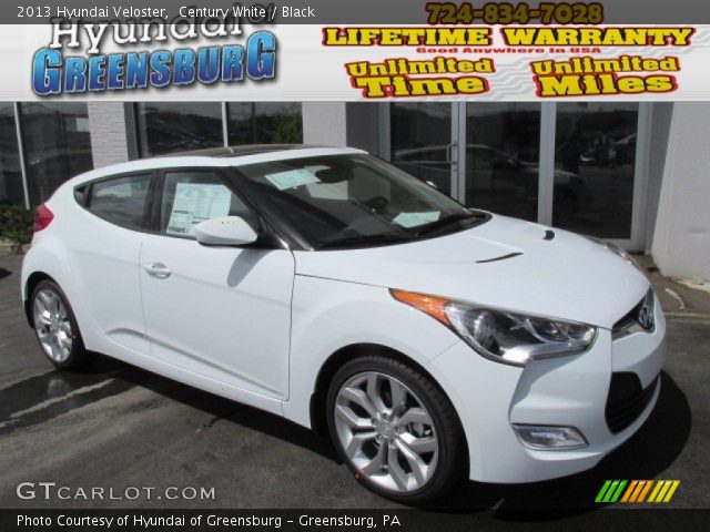 2013 Hyundai Veloster  in Century White