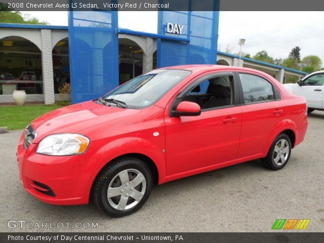 2008 Chevrolet Aveo LS Sedan in Victory Red