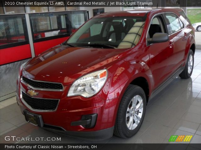 2010 Chevrolet Equinox LS AWD in Cardinal Red Metallic