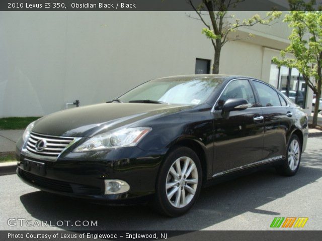 2010 Lexus ES 350 in Obsidian Black