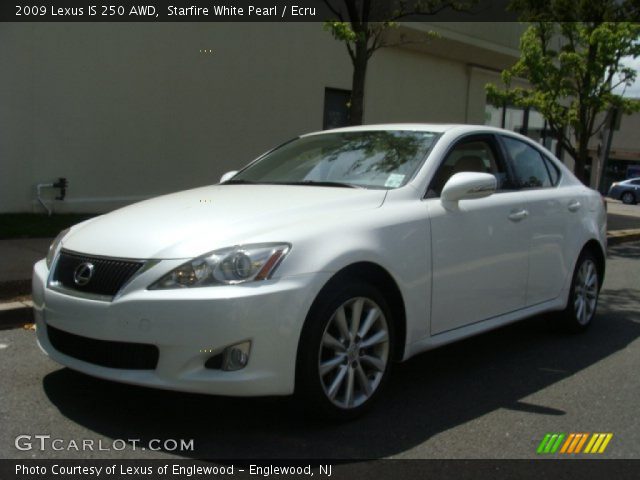 2009 Lexus IS 250 AWD in Starfire White Pearl