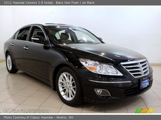 2011 Hyundai Genesis 3.8 Sedan in Black Noir Pearl