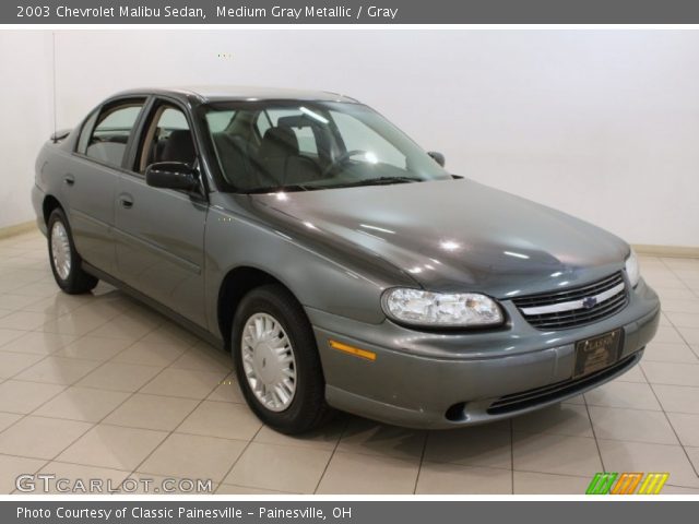 2003 Chevrolet Malibu Sedan in Medium Gray Metallic