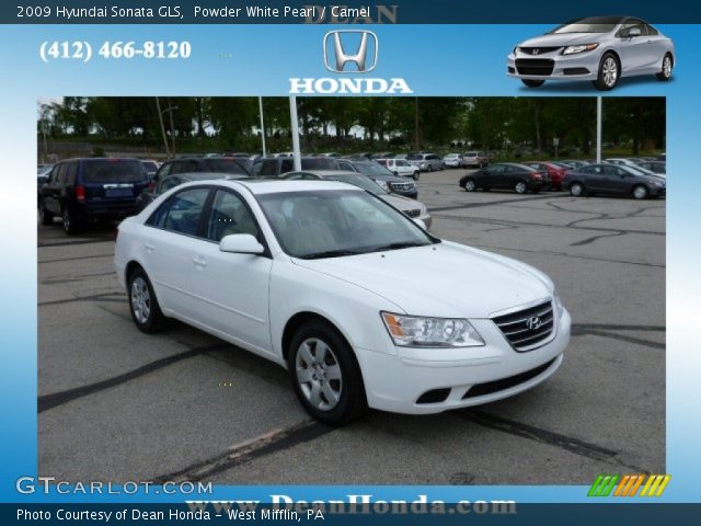 2009 Hyundai Sonata GLS in Powder White Pearl