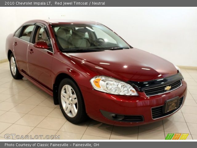 2010 Chevrolet Impala LT in Red Jewel Tintcoat