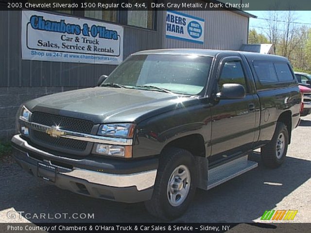 2003 Chevrolet Silverado 1500 Regular Cab 4x4 in Dark Gray Metallic