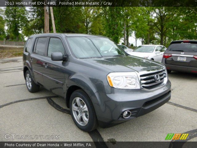 2013 Honda Pilot EX-L 4WD in Polished Metal Metallic