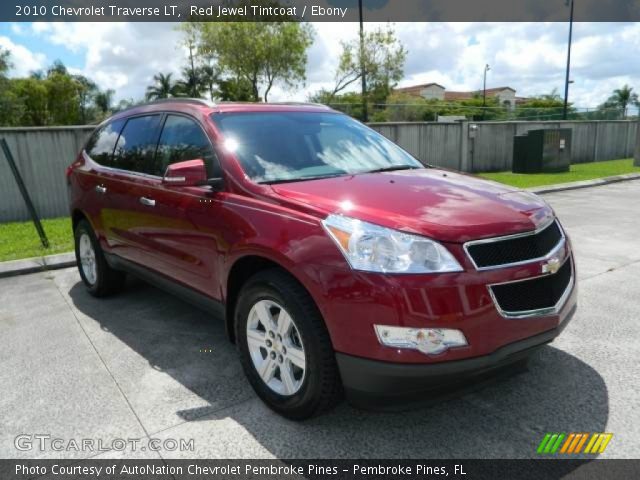 2010 Chevrolet Traverse LT in Red Jewel Tintcoat