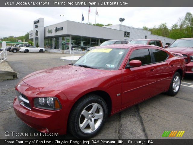 2010 Dodge Charger SXT in Inferno Red Crystal Pearl