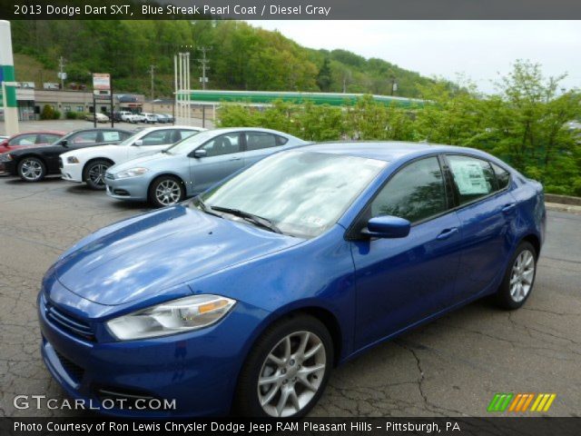 2013 Dodge Dart SXT in Blue Streak Pearl Coat