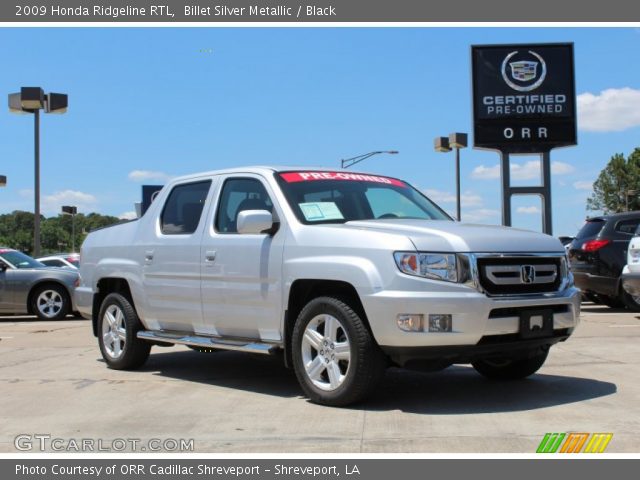 2009 Honda Ridgeline RTL in Billet Silver Metallic