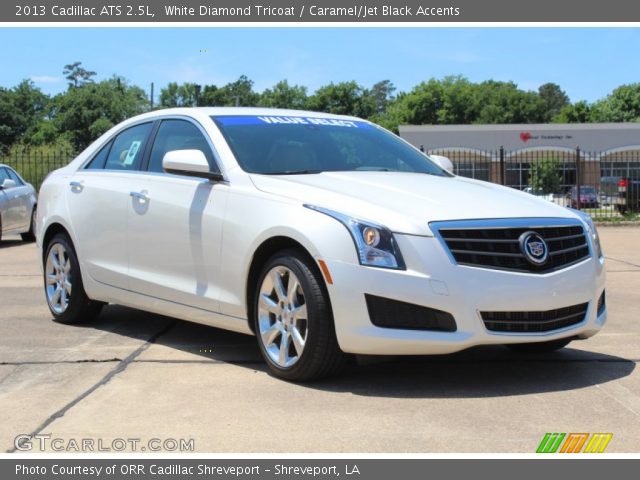 2013 Cadillac ATS 2.5L in White Diamond Tricoat