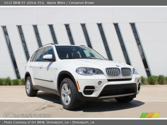 2013 BMW X5 xDrive 35d in Alpine White