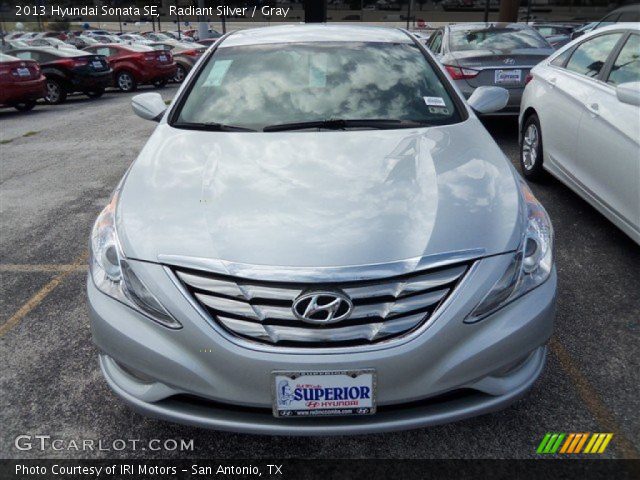 2013 Hyundai Sonata SE in Radiant Silver