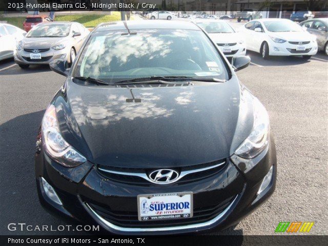 2013 Hyundai Elantra GLS in Midnight Black