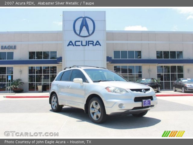 2007 Acura RDX  in Alabaster Silver Metallic