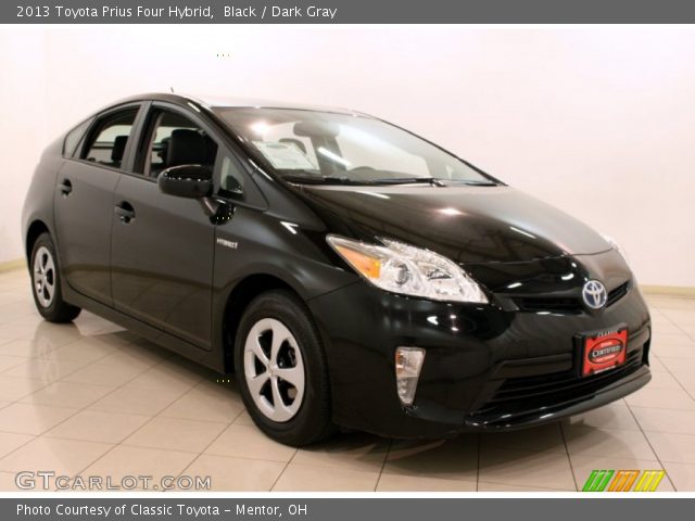 2013 Toyota Prius Four Hybrid in Black