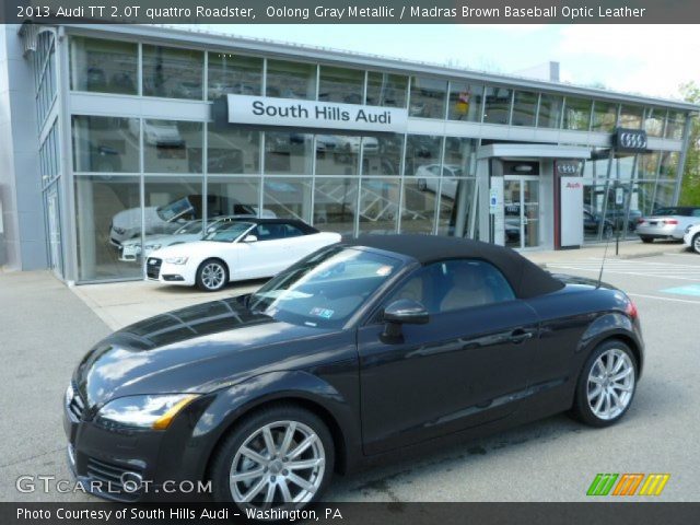 2013 Audi TT 2.0T quattro Roadster in Oolong Gray Metallic