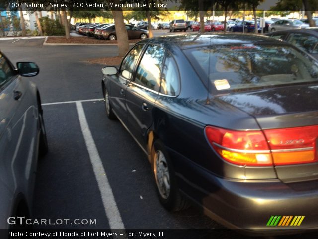 2002 Saturn L Series L200 Sedan in Medium Blue
