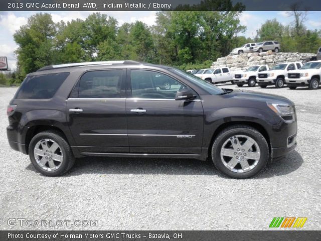 2013 GMC Acadia Denali AWD in Iridium Metallic