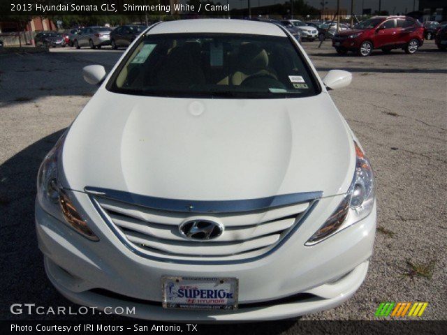 2013 Hyundai Sonata GLS in Shimmering White