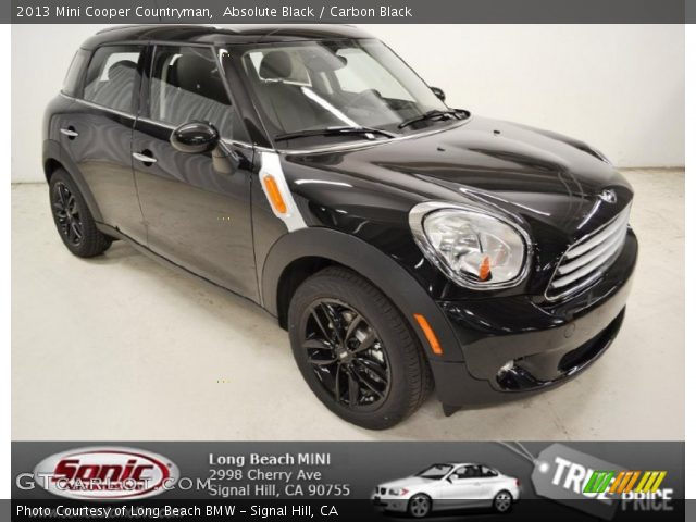 2013 Mini Cooper Countryman in Absolute Black