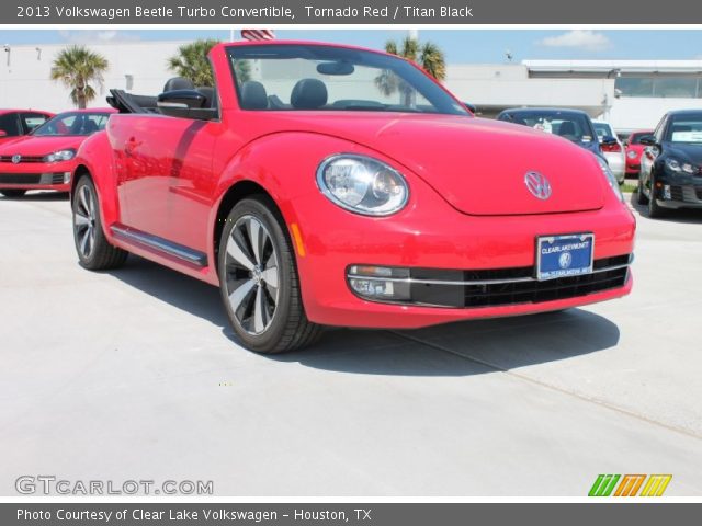 2013 Volkswagen Beetle Turbo Convertible in Tornado Red
