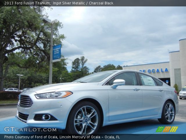 2013 Ford Fusion Titanium in Ingot Silver Metallic