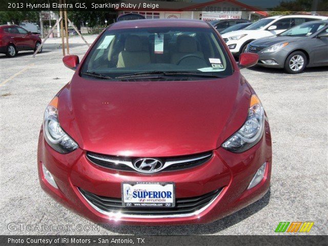2013 Hyundai Elantra GLS in Sparkling Ruby