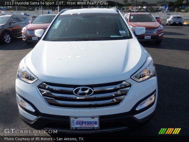 2013 Hyundai Santa Fe Sport 2.0T in Frost White Pearl