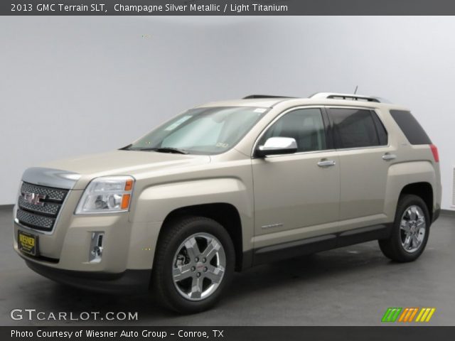 2013 GMC Terrain SLT in Champagne Silver Metallic
