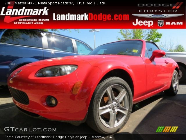 2006 Mazda MX-5 Miata Sport Roadster in True Red