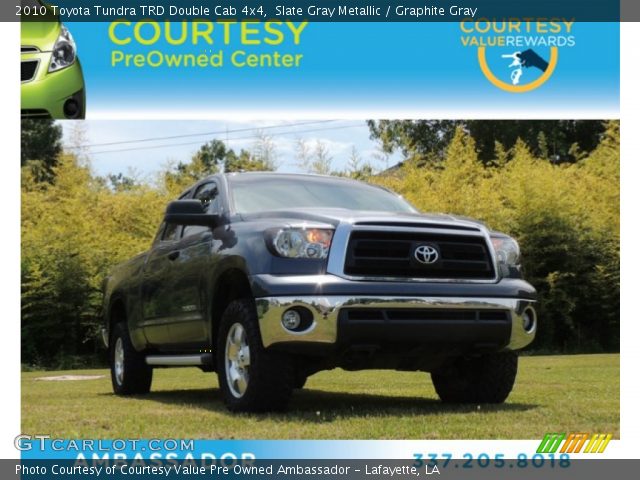 2010 Toyota Tundra TRD Double Cab 4x4 in Slate Gray Metallic