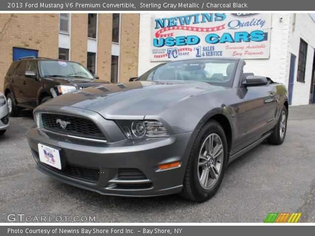 2013 Ford Mustang V6 Premium Convertible in Sterling Gray Metallic