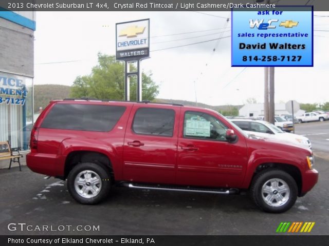 2013 Chevrolet Suburban LT 4x4 in Crystal Red Tintcoat