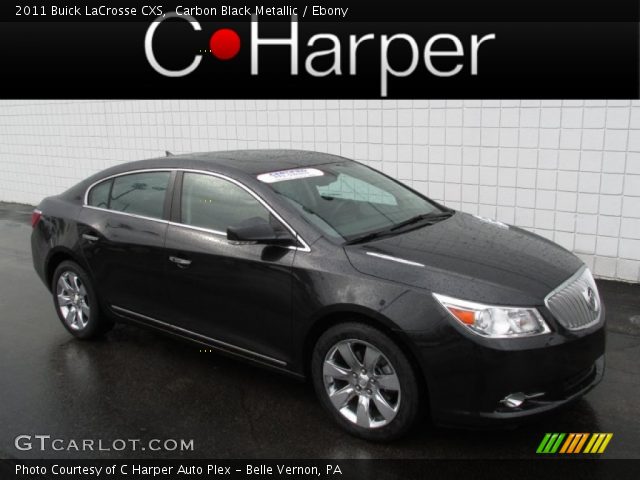 2011 Buick LaCrosse CXS in Carbon Black Metallic