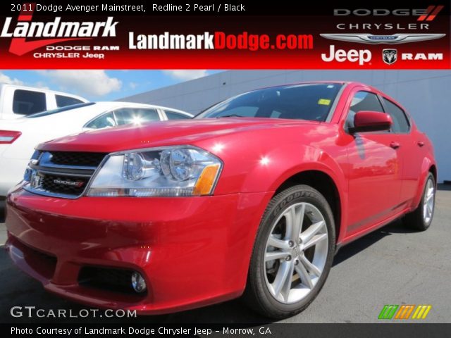 2011 Dodge Avenger Mainstreet in Redline 2 Pearl