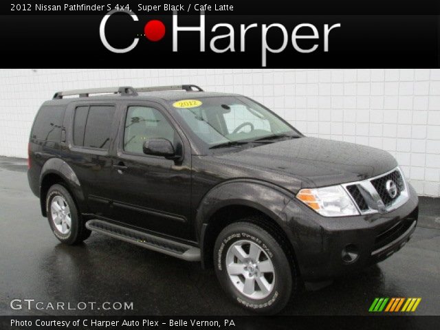 2012 Nissan Pathfinder S 4x4 in Super Black
