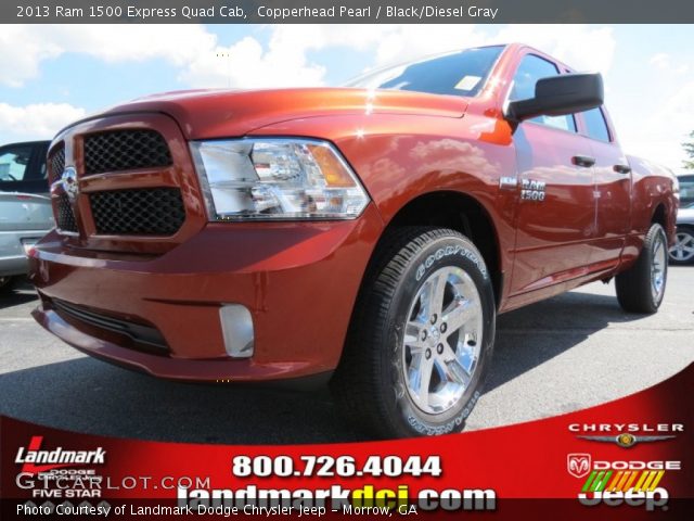 2013 Ram 1500 Express Quad Cab in Copperhead Pearl